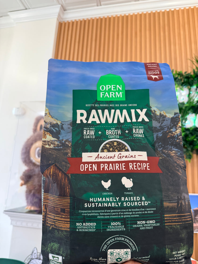 Open Farm Dog Food Rawmix Ancient Prairie 3.5 Lbs