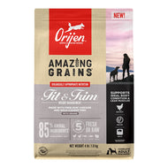 Orijen Dog Dry Food Amazing Grains Fit & Trim 4LBS
