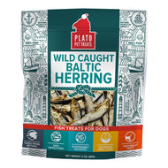 Plato Baltic Herring Dog & Cat Treat, 3-oz bag
