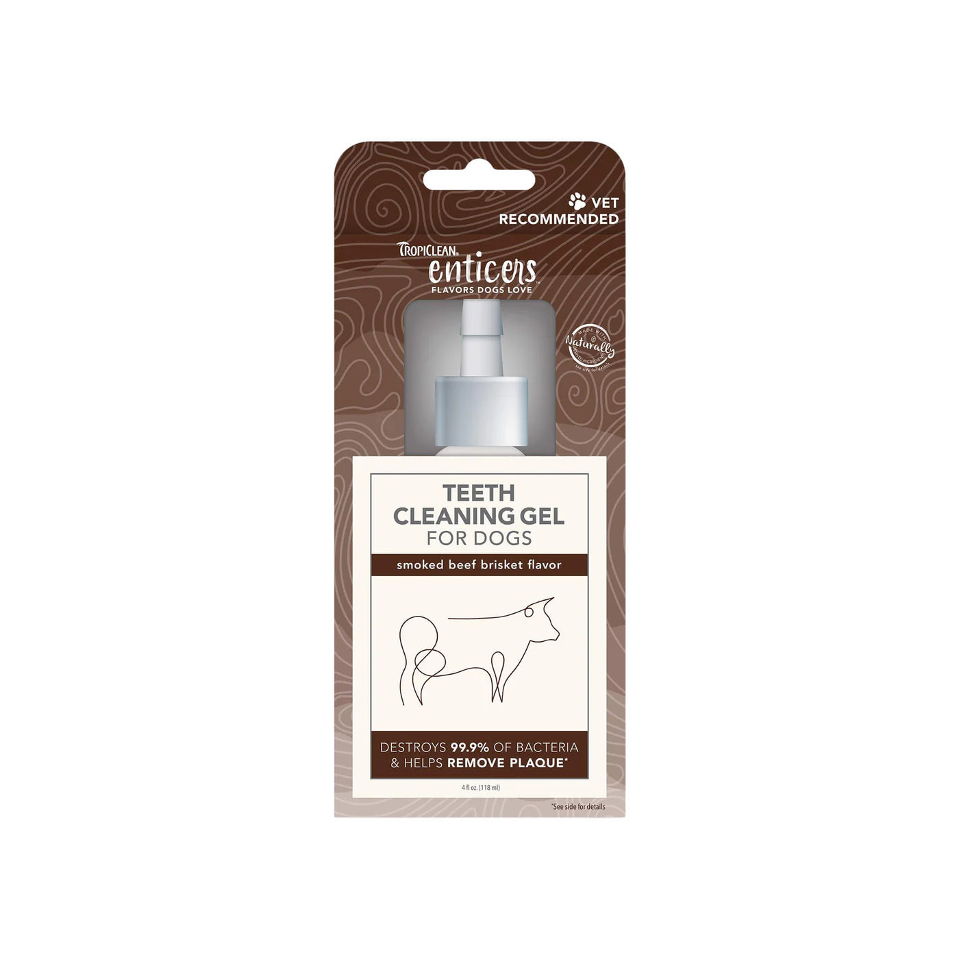 2oz Tropiclean Ent Beef Brisket Gel