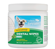 50ct Tropiclean FB Dental and Oral Care Wipes