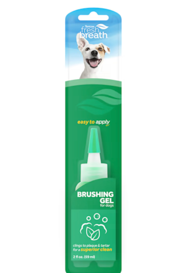 2 oz. Tropiclean Fresh Breath Brushing Gel For Pets