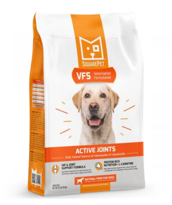 4.4 Lb Squarepet Vfs Canine Active Joints Formula