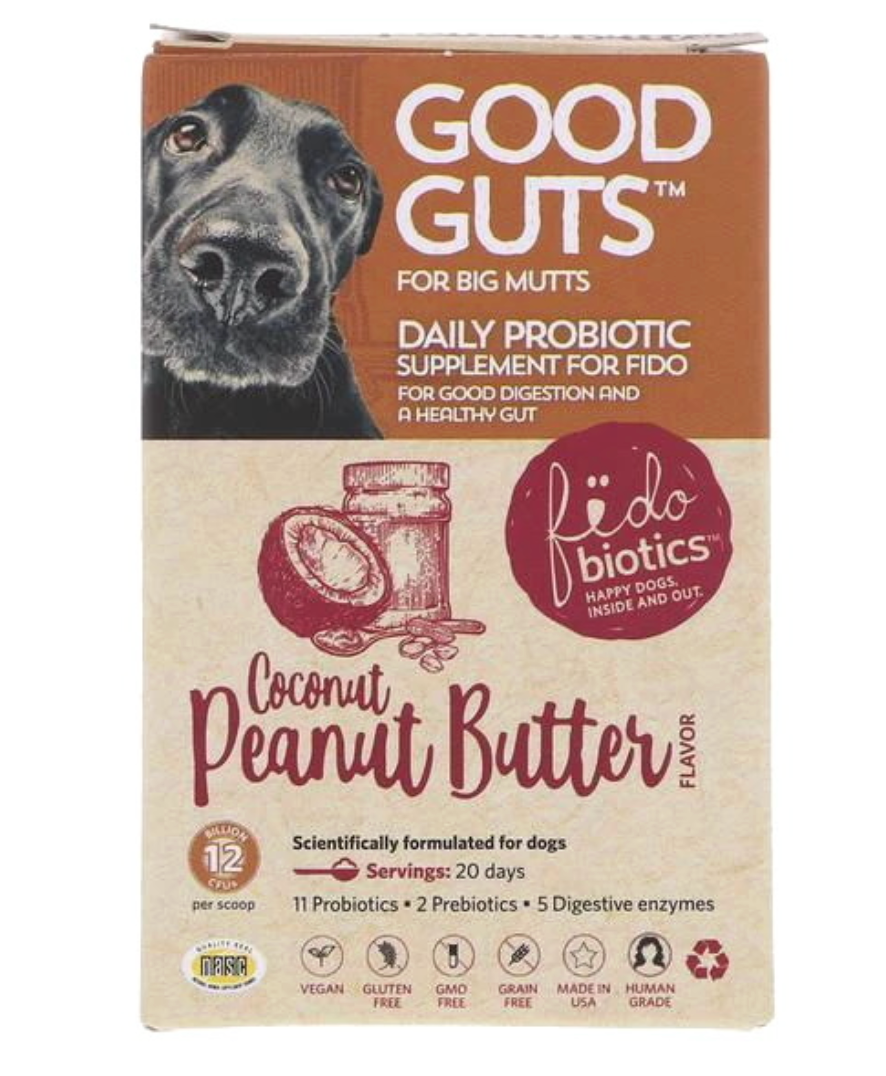 Fidobiotics Good Guts For Big Mutts : Digestive Supplement