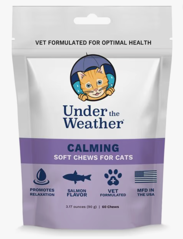 60pc Under The Weather Calming For Cats