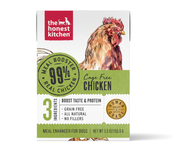 The Honest Kitchen Dog 99% Chicken Meal Booster Wet Dog Food 5.5 oz