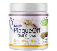 ProDen PlaqueOff Soft Chews Cat Treat, 45 count