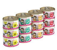 BFF Batch 'O Besties Variety Pack Canned Cat Food, 3-oz