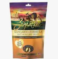 Zignature Kangaroo Soft Moist Treats For Dog-4 oz Bag