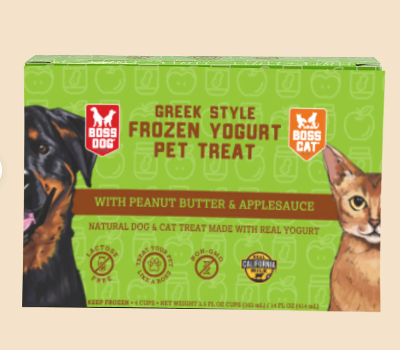 Boss Dog & Cat Greek Style Frozen Yogurt for Dogs and Cats, Frozen