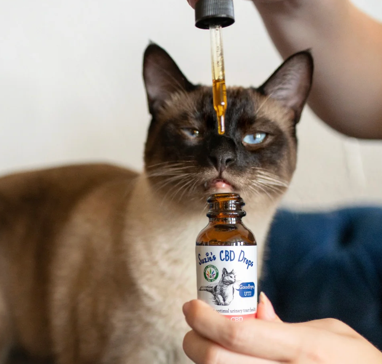 Suzie's Goodbye UTI-1 oz (200mg) CBDDropper for Cats