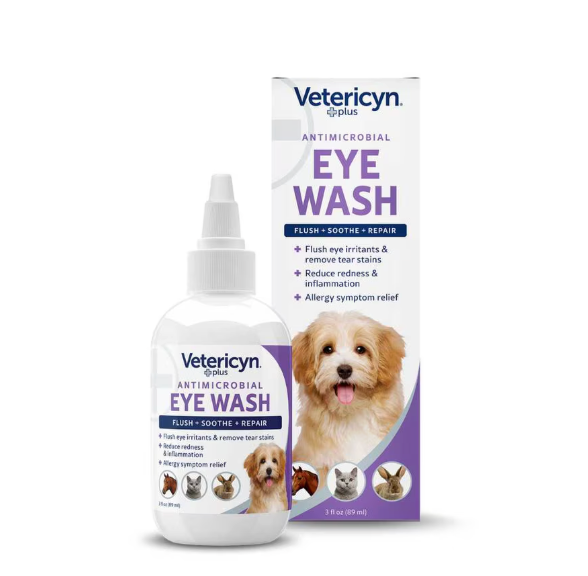 Vetericyn All Animal Antimicrobial Eye Wash- 3 oz Bottle