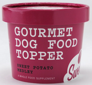 8oz Frozen Swell Gourmet food topper: Sweet Potato Medley, Frozen