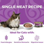 Koha Kangaroo Cat Food: Limited Ingredient Diet Kangaroo for Cats 5.5 oz Can