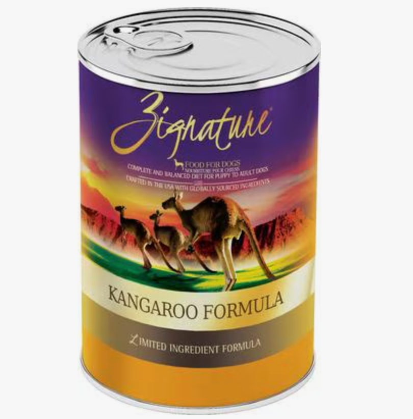 Zignature Kangaroo Limited Ingredient Formula Canned Dog Food, 13-oz