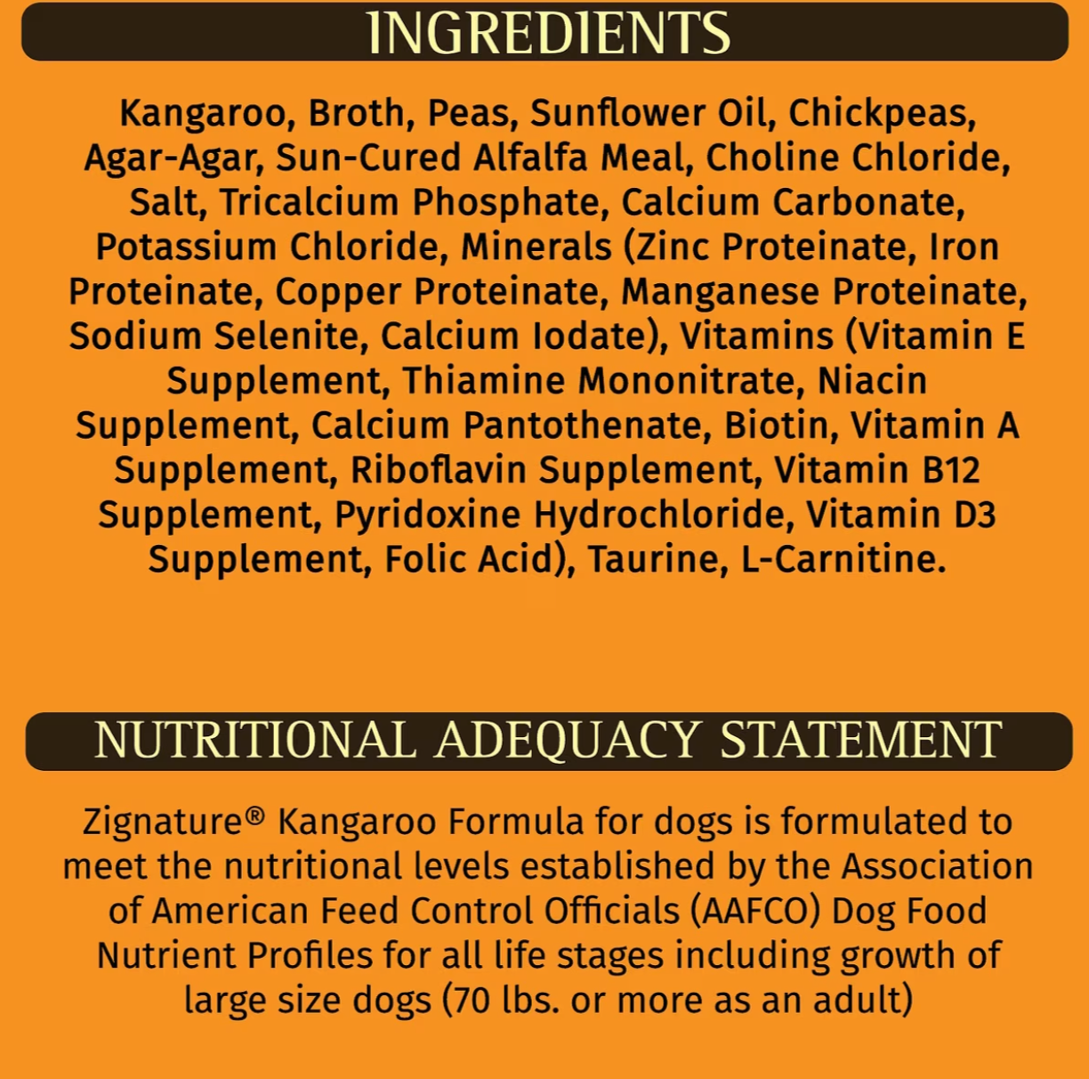 Zignature Kangaroo Limited Ingredient Formula Canned Dog Food, 13-oz
