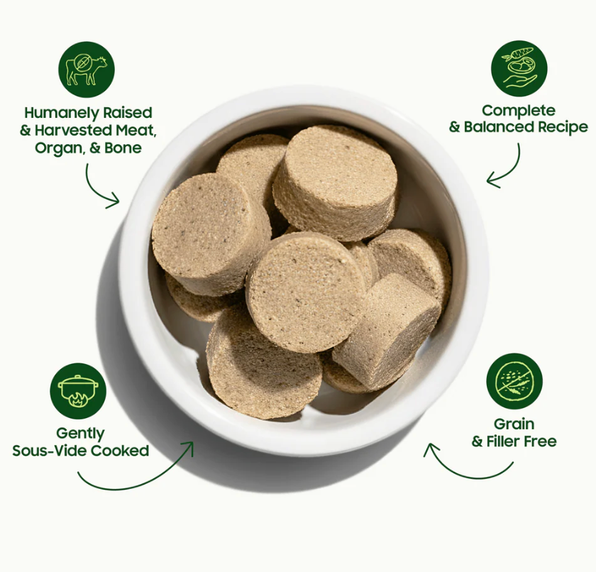 Frozen (local pickup only) Smallbatch Dog Frozen Lightly Cooked Pork - 2 lbs, Frozen