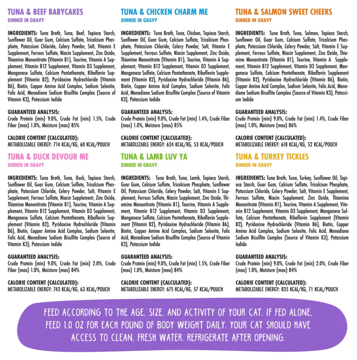 BFF Rainbow A Gogo Variety Pack Wet Cat Food Pouches, 3-oz