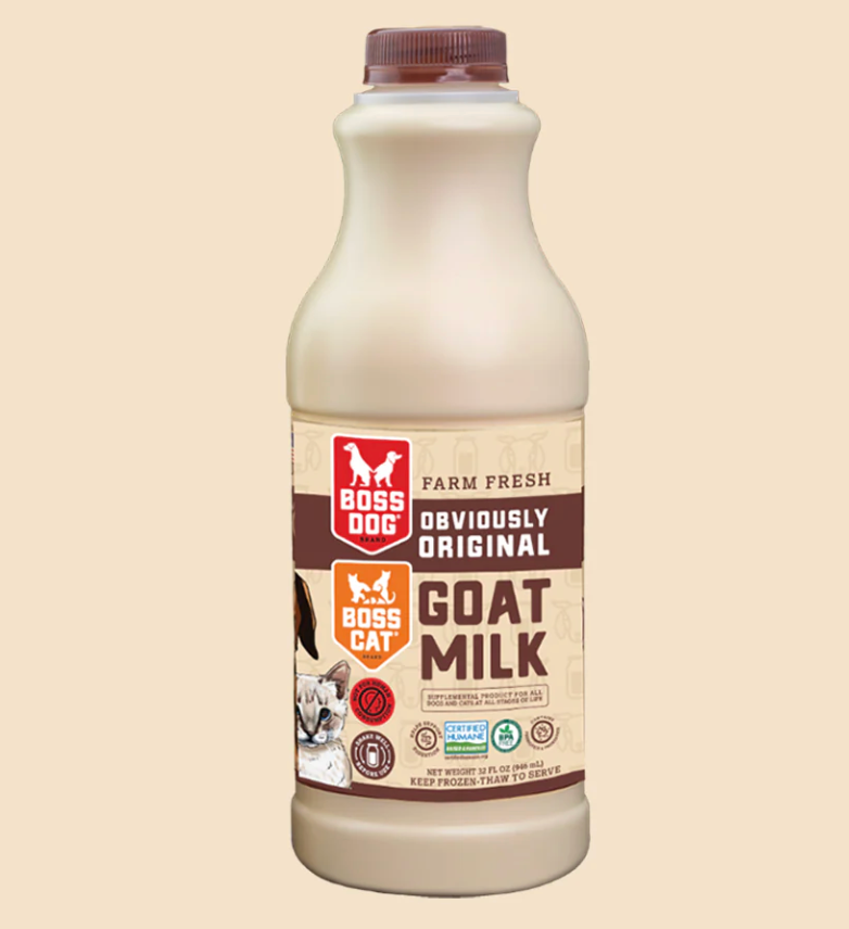 Boss Dog Goat Milk w/ Probiotics 32 FL OZ (Frozen)