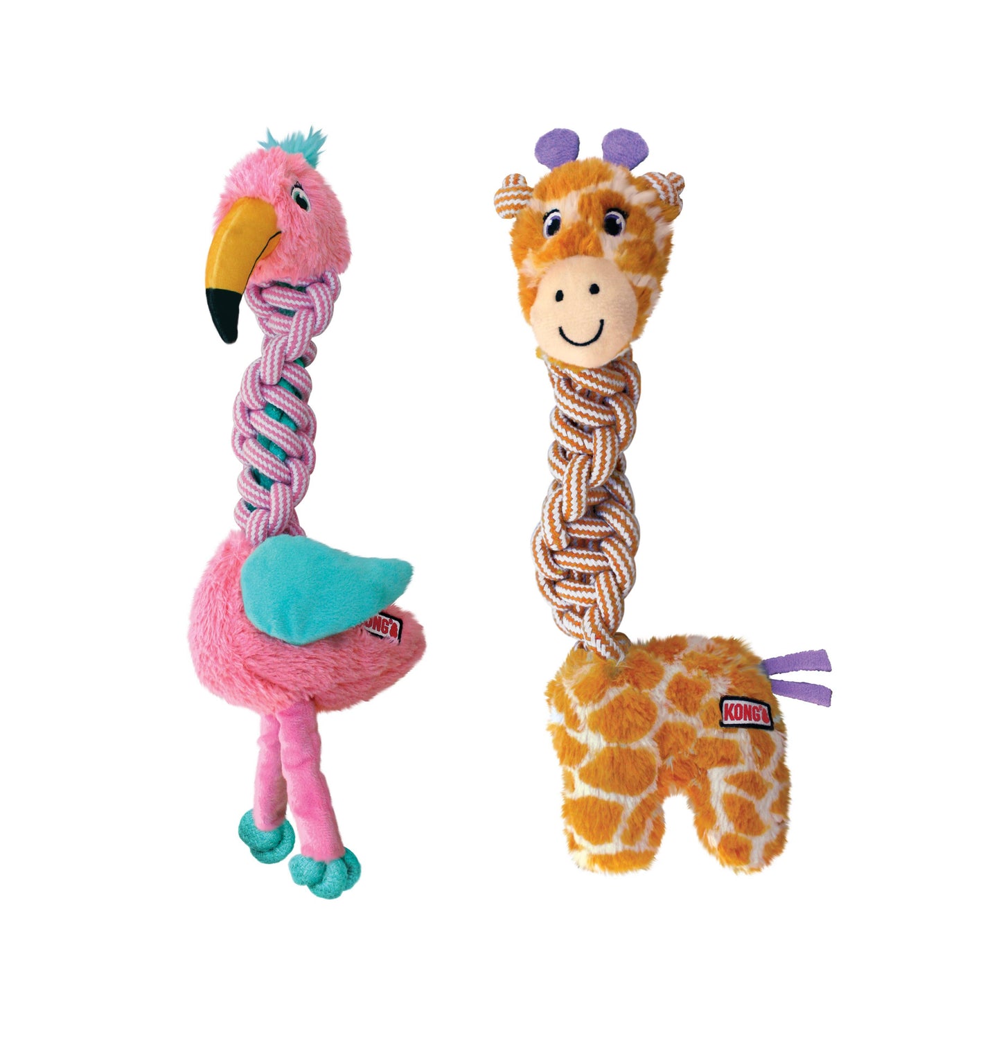 KONG® Knots Twists Dog Rope Toy Assorted Medium/Large 1ct