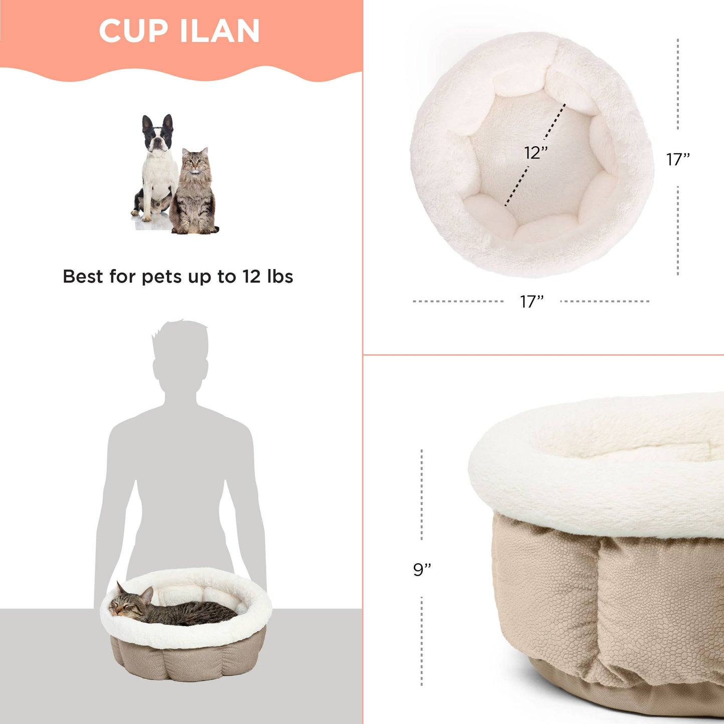 Best Friends by Sheri Cuddle Cup Ilan Wheat Mini