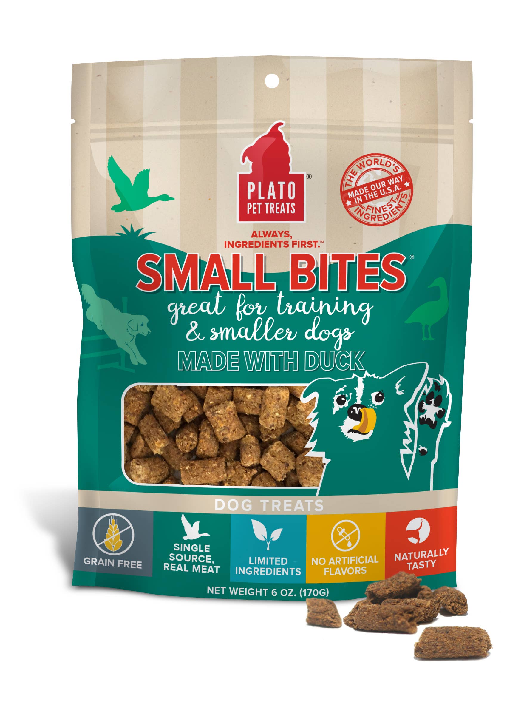 Plato Small Bites Duck 6oz