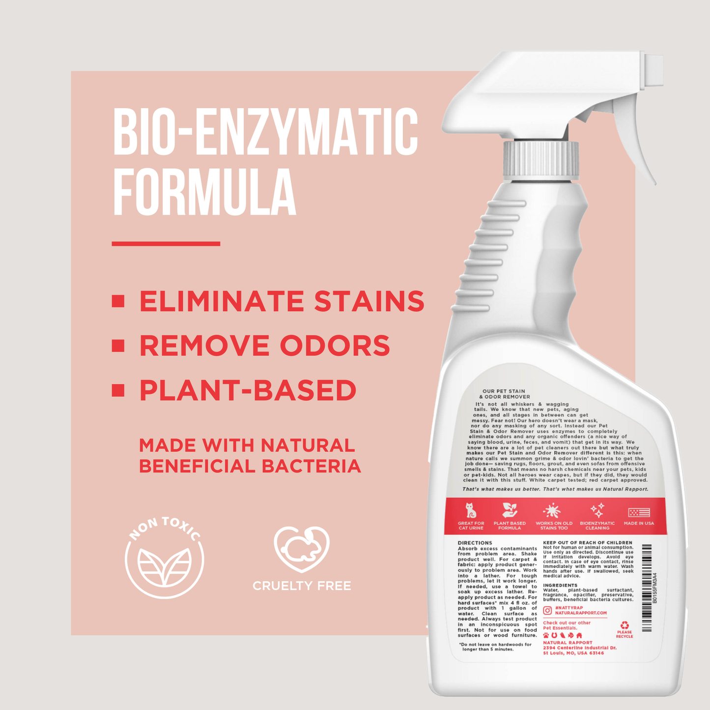 The Only Pet Stain & Odor Remover You Need 3oz