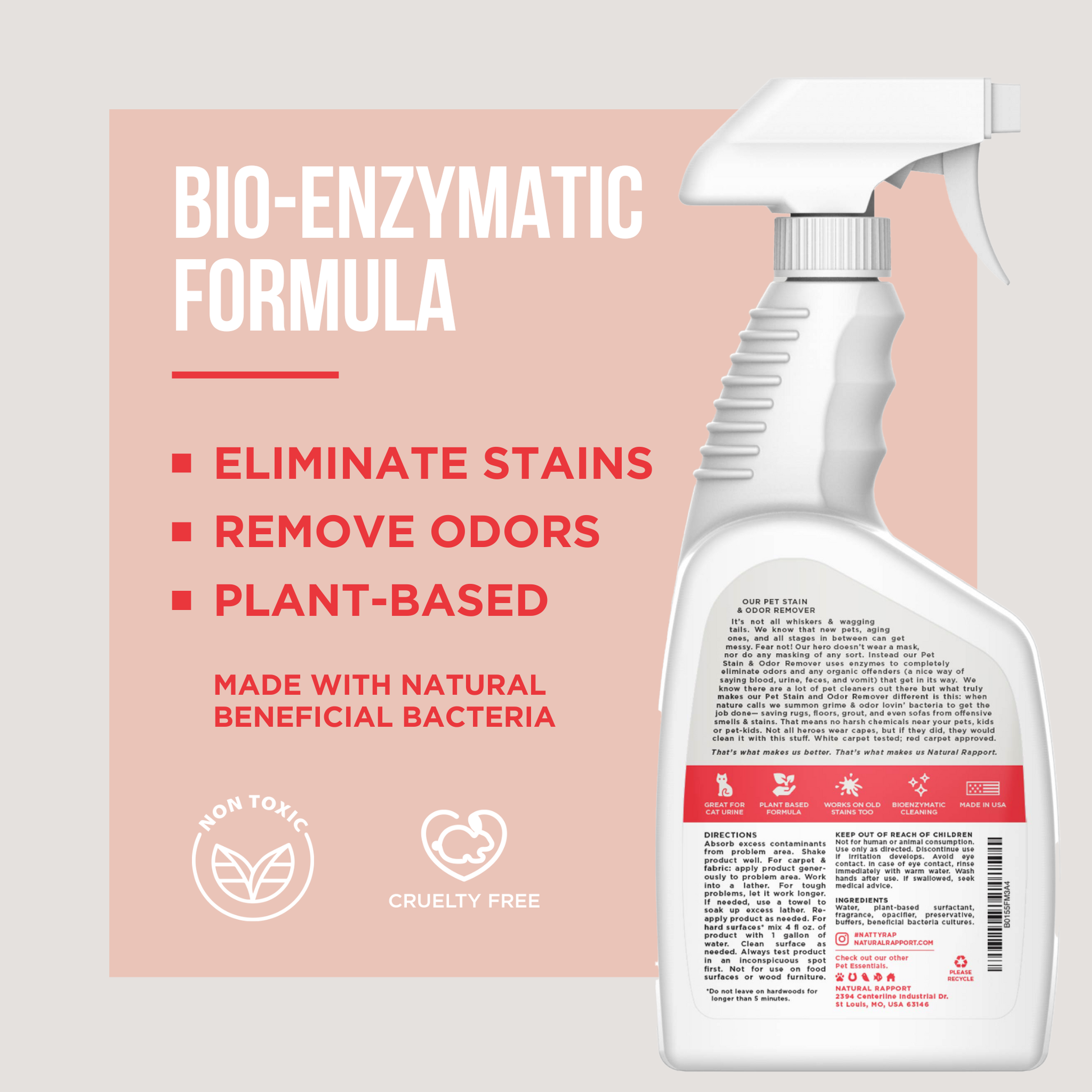 The Only Pet Stain & Odor Remover You Need 3oz