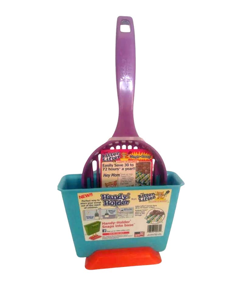 Litter Lifter Handy Holder/Magic Scoop Combo Assorted Colors