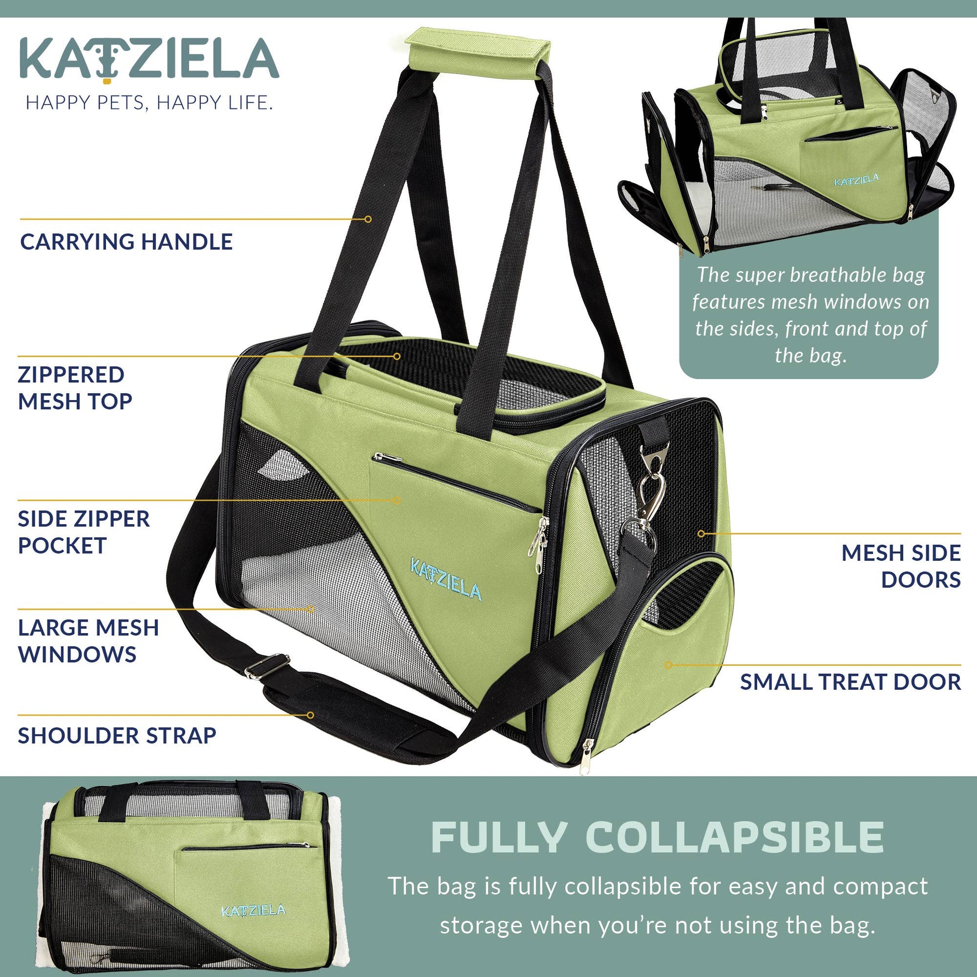 SAFARI SLEEPER Travel Carrier Olive Green
