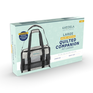Airline Approved Quilited Companion Cat & Dog Carrier Gray