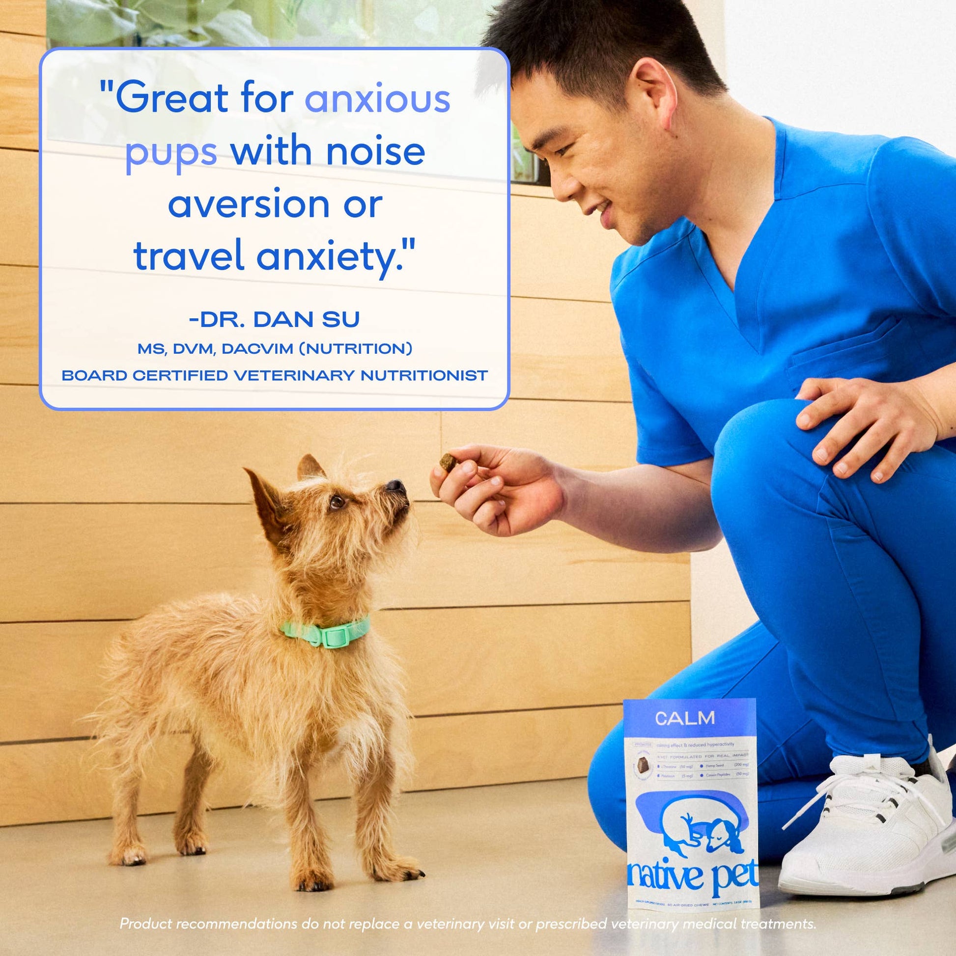 Native Pet - Calm Chews Anxiety & Calming Supplement for Dogs