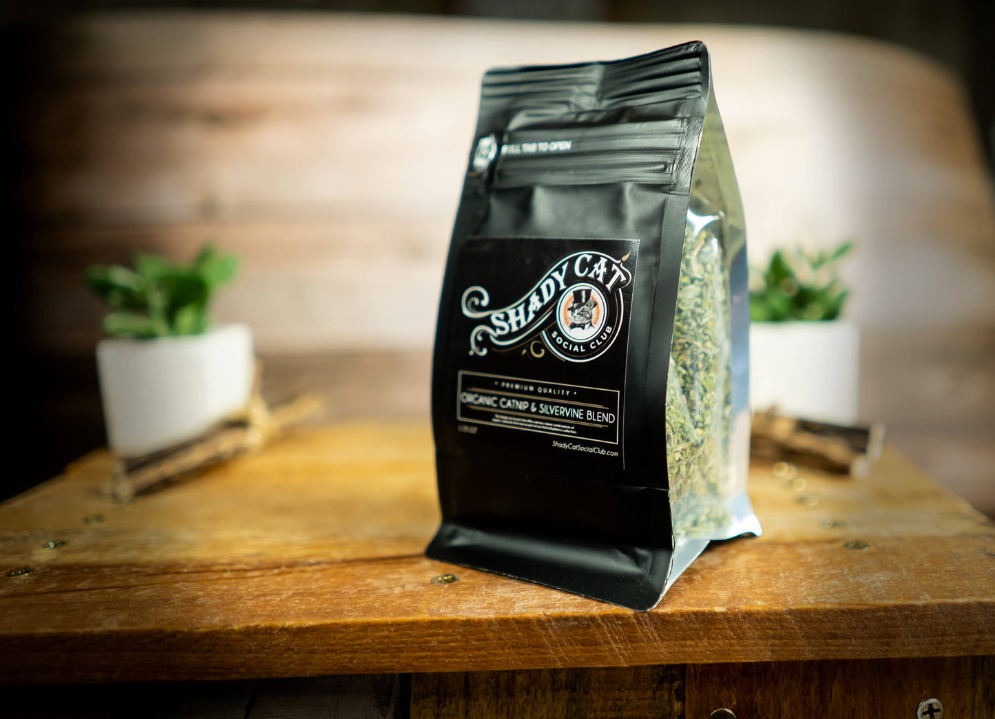 Organic Catnip Silver Vine Blend | Cat Treat | Gift for Pets
