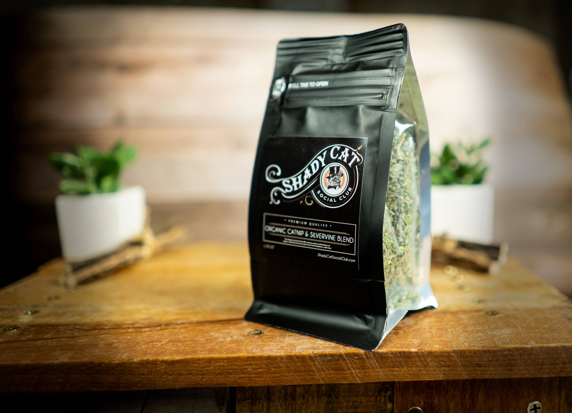 Organic Catnip Silver Vine Blend | Cat Treat | Gift for Pets