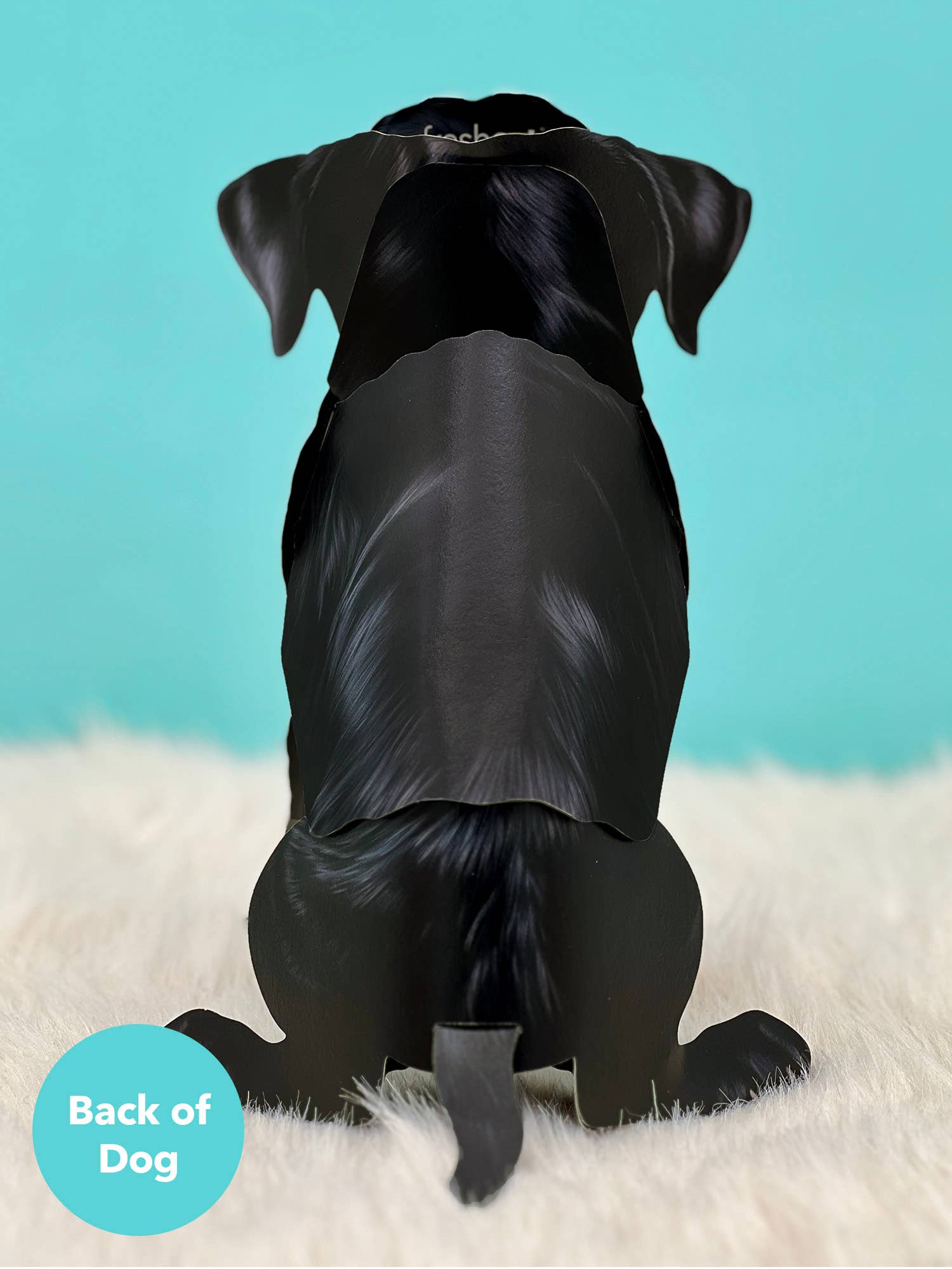 Black Lab (1 Pop-up Greeting Card)