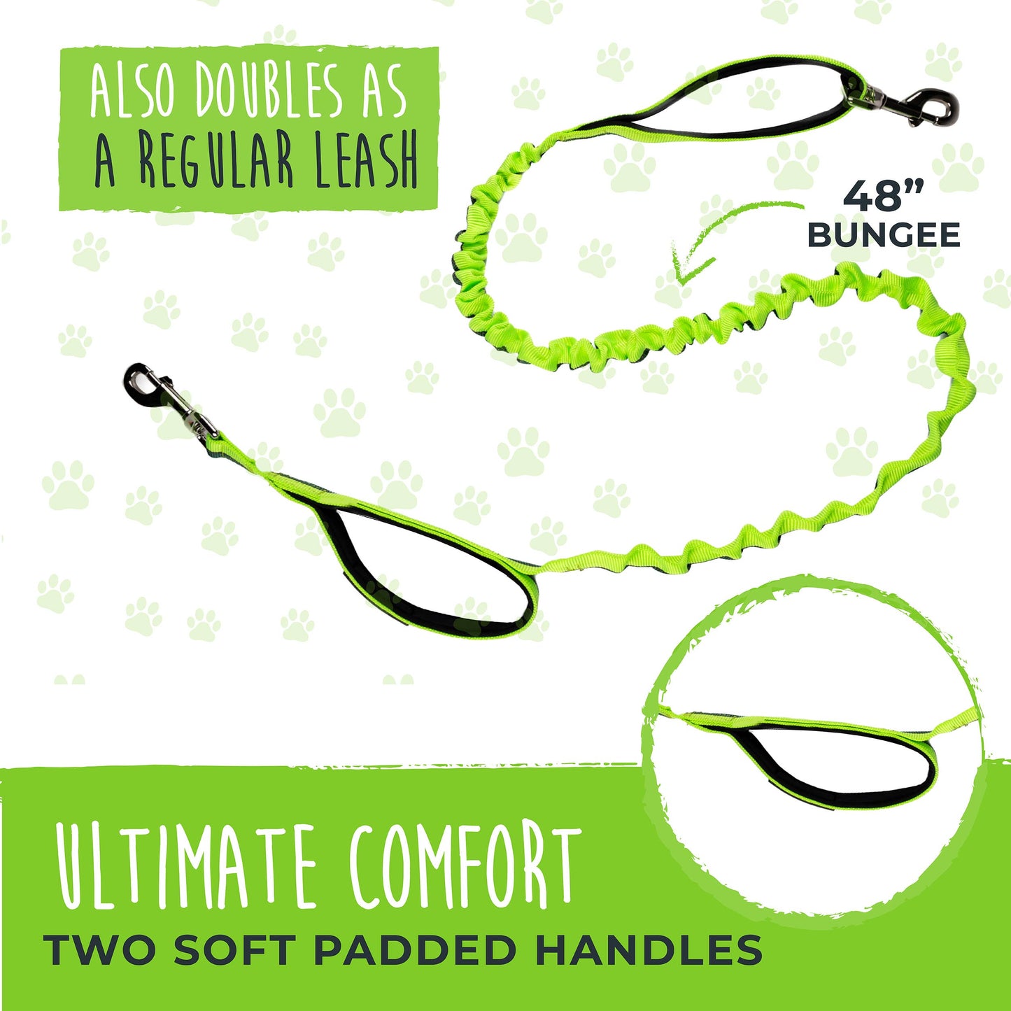 Hands Free Bungee Leash 2.0