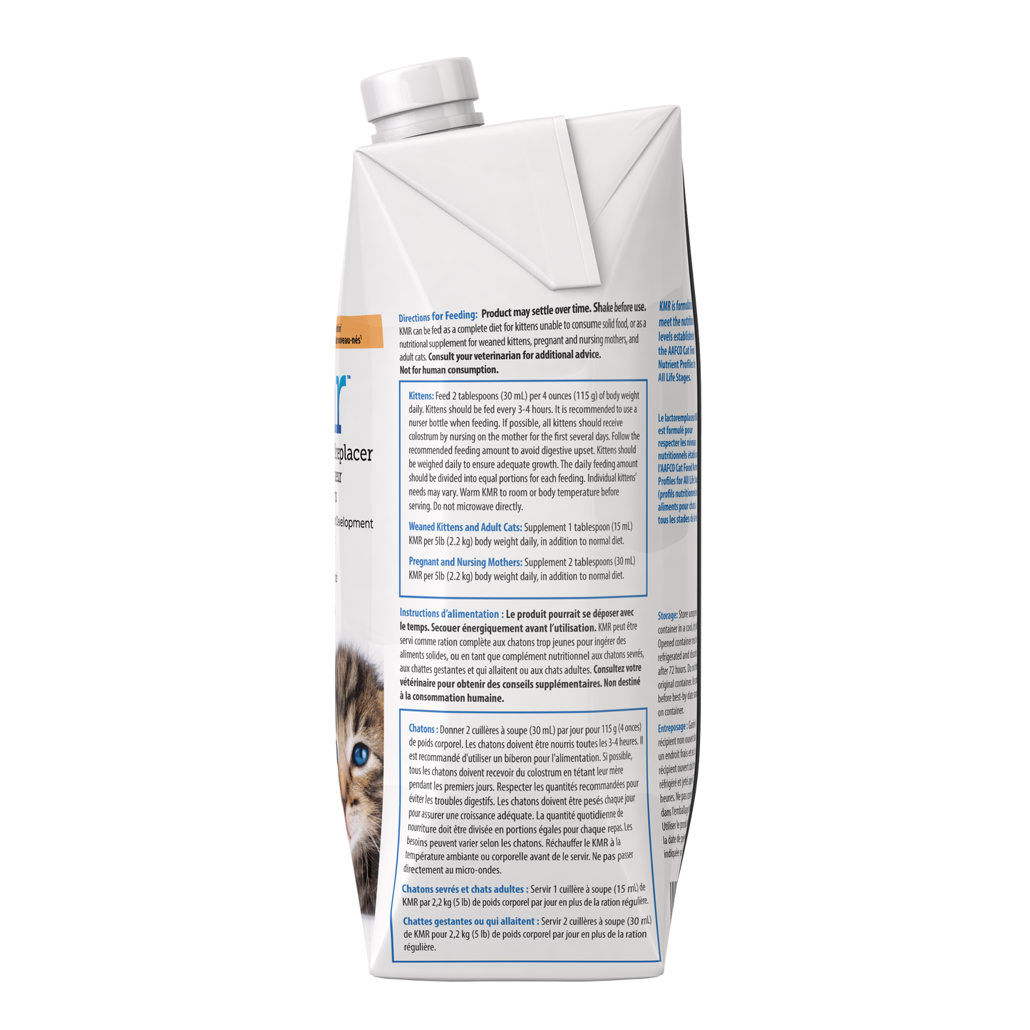 KMR Kitten Milk Replacer Liquid - 16 oz