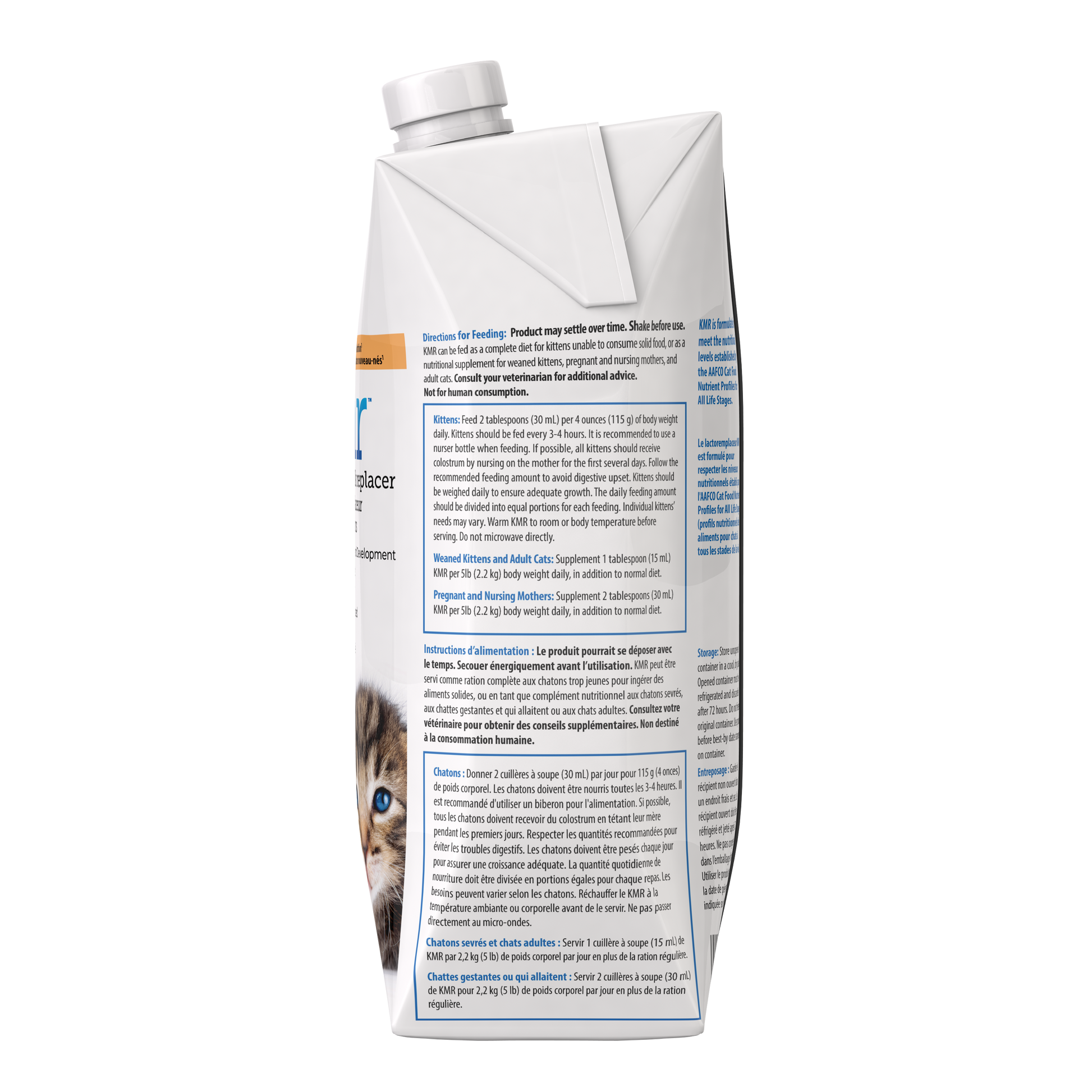 KMR Kitten Milk Replacer Liquid - 16 oz
