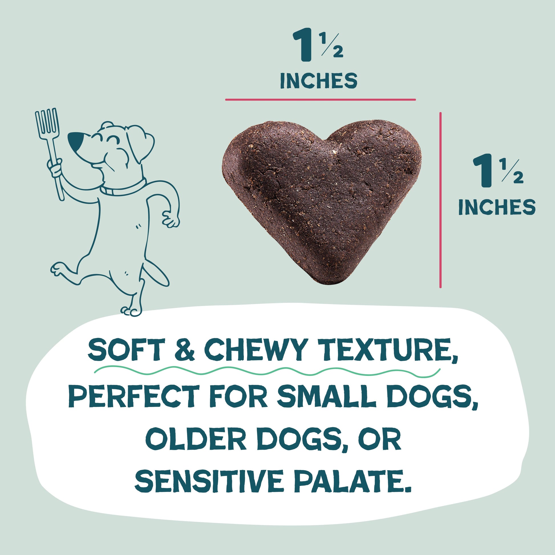 Duck Duck Beet Soft Baked Dog Treats