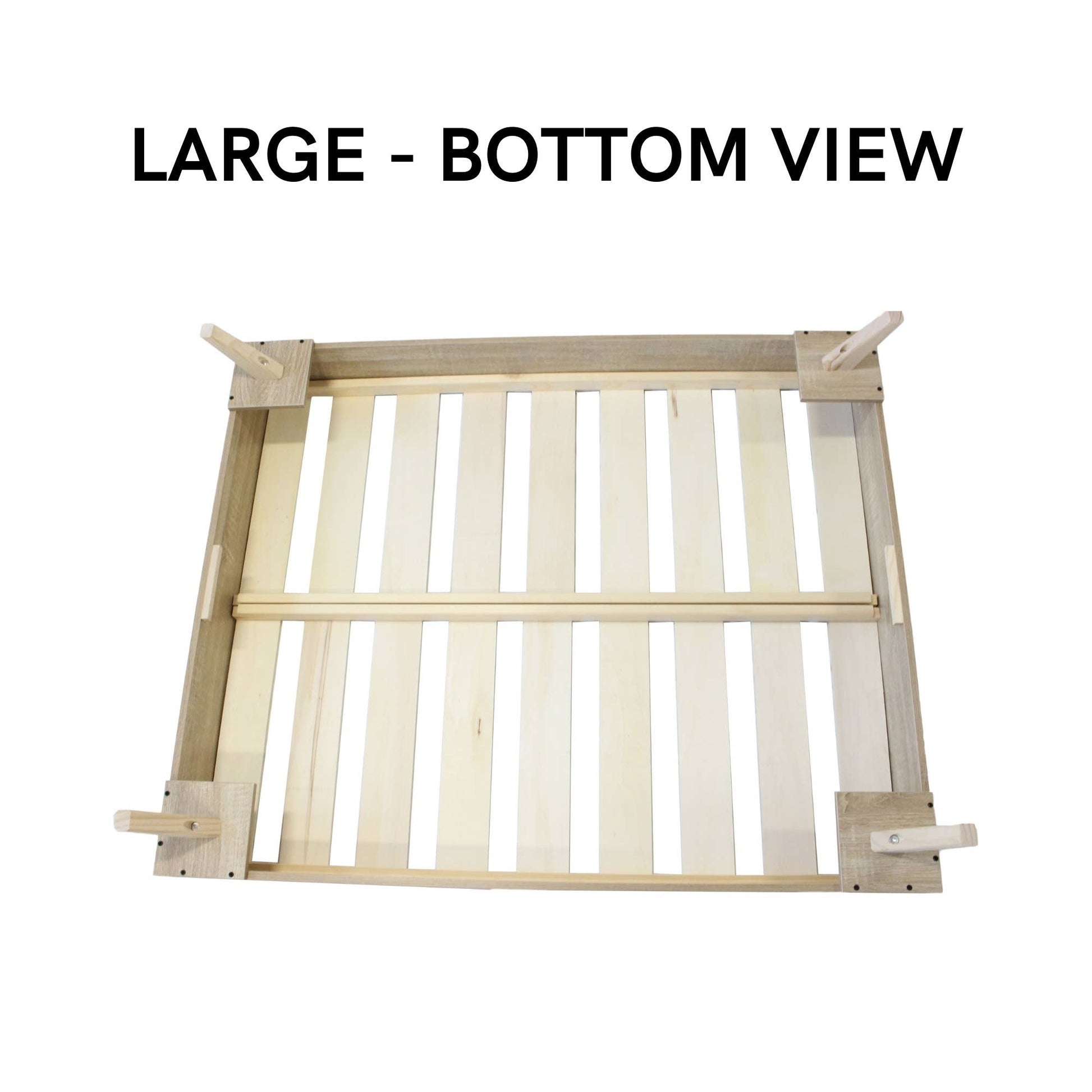 Midlee Raised Wooden Dog Bed Frame