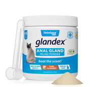 Glandex Feline Anal Gland Support Powder - Tuna Flavor