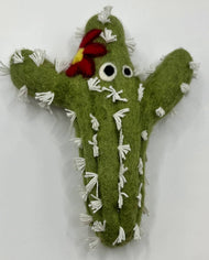 Cat Kicker, Felt Cactus Cat and Dog Toy (FCCT90)