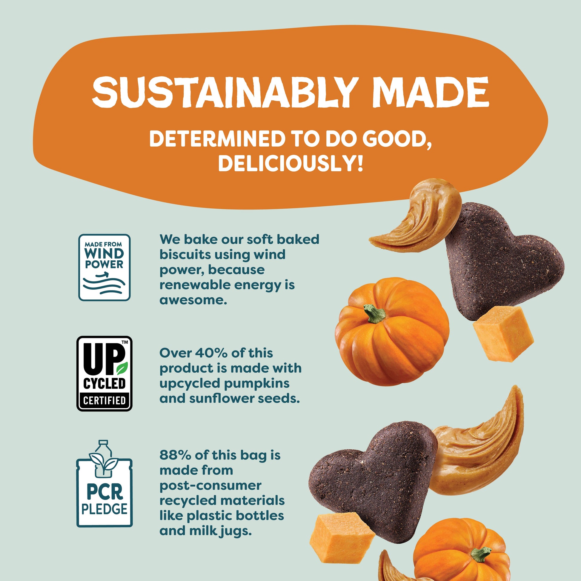 Pumpkin Nut Par-tay Soft Baked Dog Treats