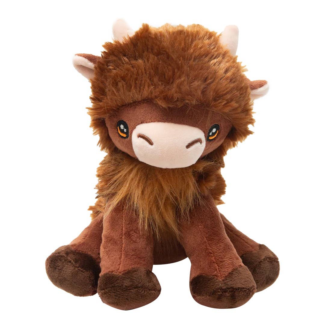 SnugArooz Nyland the Highland Plush Dog Toy 8"