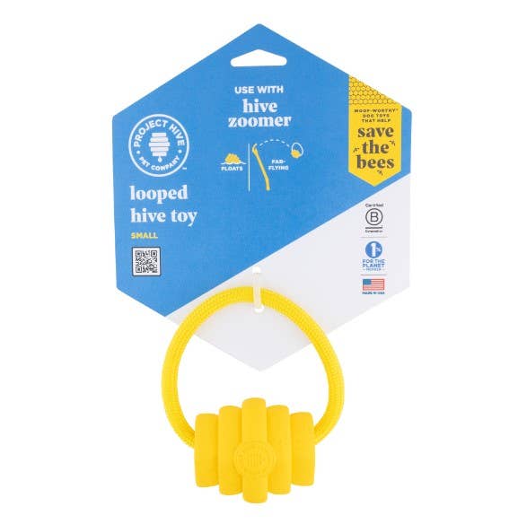 Project Hive Looped Small Hive Dog Fetch Toy
