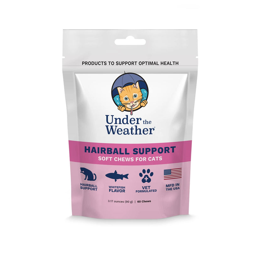 Under the Weather Cat Hairball Support Chews 60 ct.