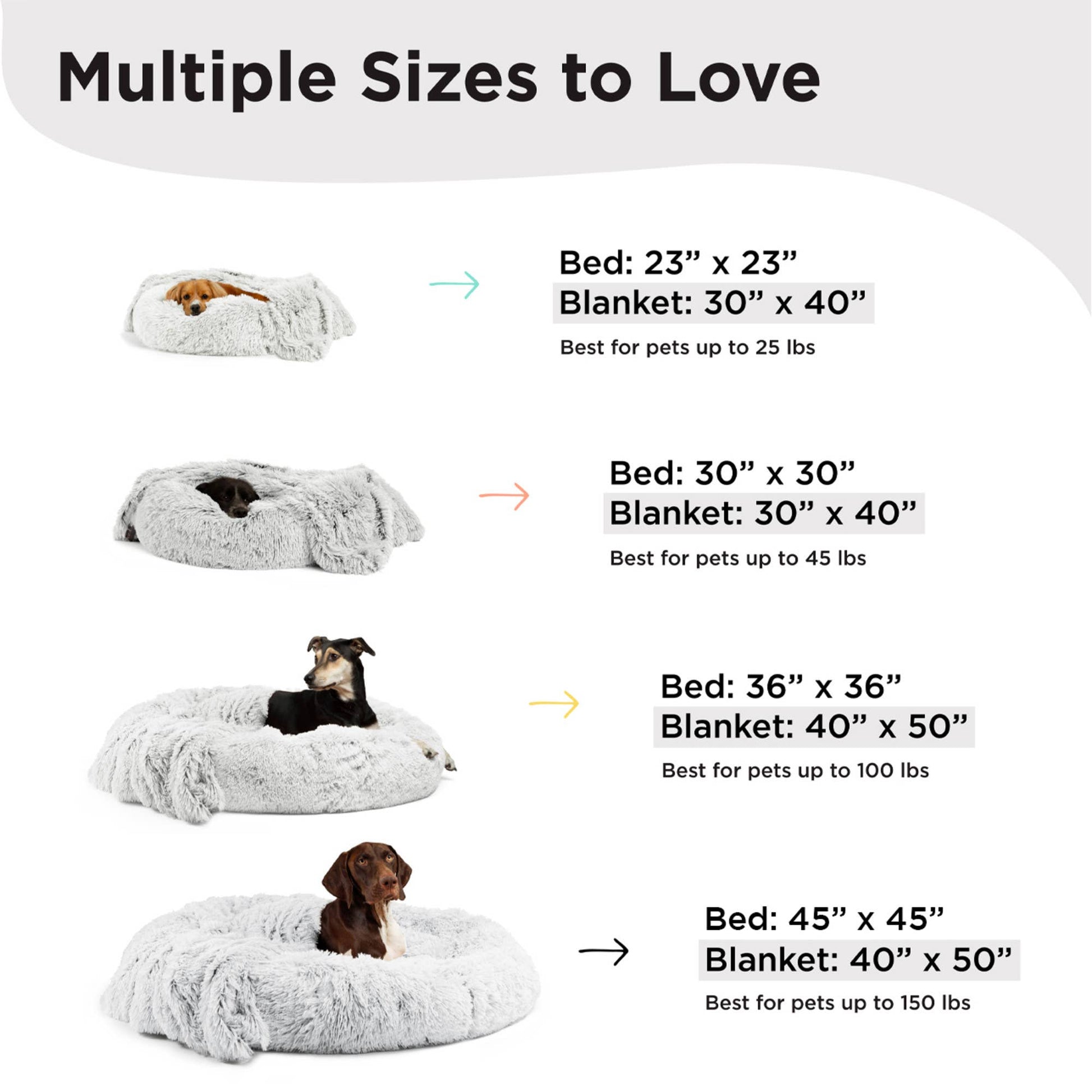 Donut Shag Bundle Bed and Blanket Frost 23"x23"
