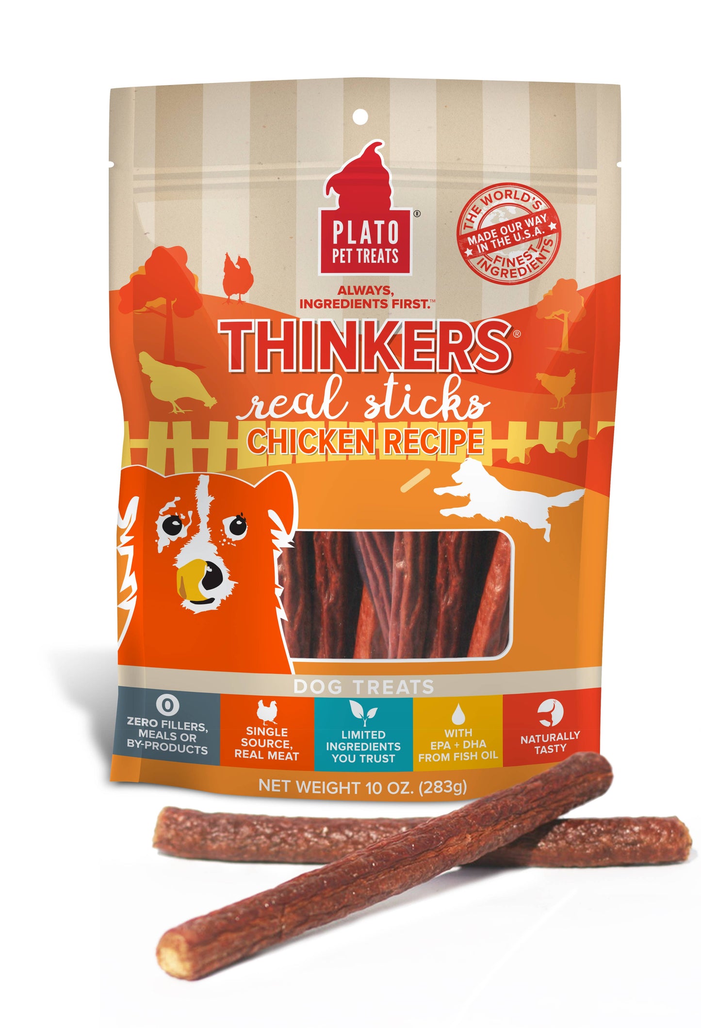 Plato Thinkers Chicken 10oz