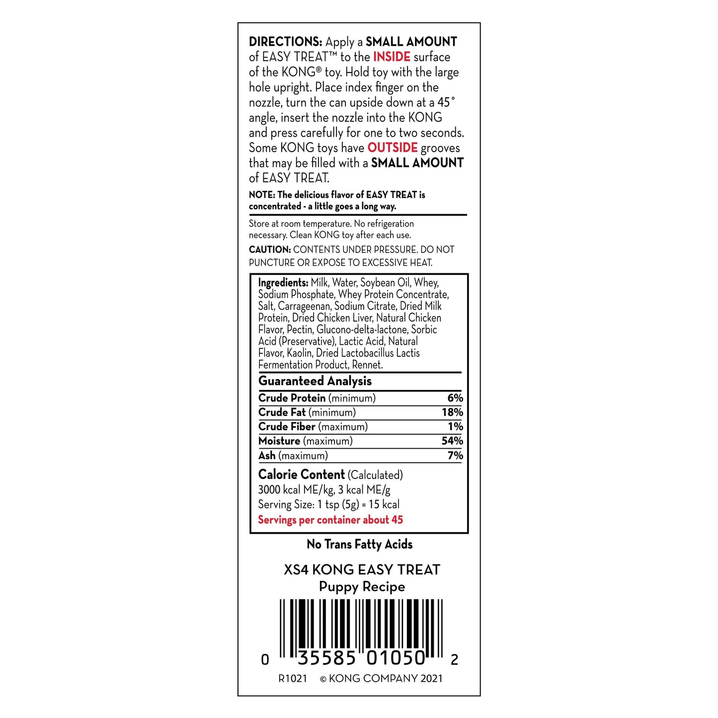 KONG® Easy Treat® Puppy 8 oz