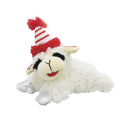 Multipet Lambchop Birthday 70th Plush Dog Toy 6"